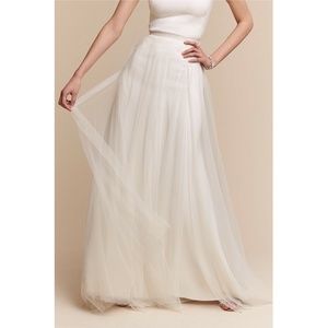 BHLDN Watters Lazio Overskirt Size 00